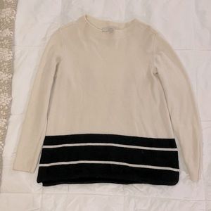 Loft creme sweater, XSP